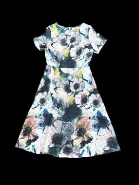 NWT Style London Floral retro dress size S